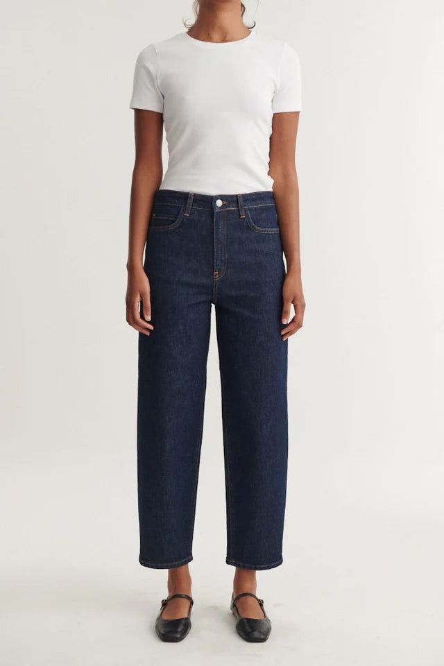 Basic Apparel Ea Rinse Wash Jeans BA575-03 Raw Denim