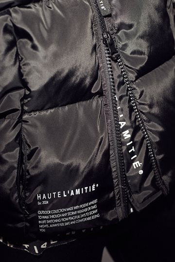 Haute L'amitié Mount Puffer Vest HL10159 Black