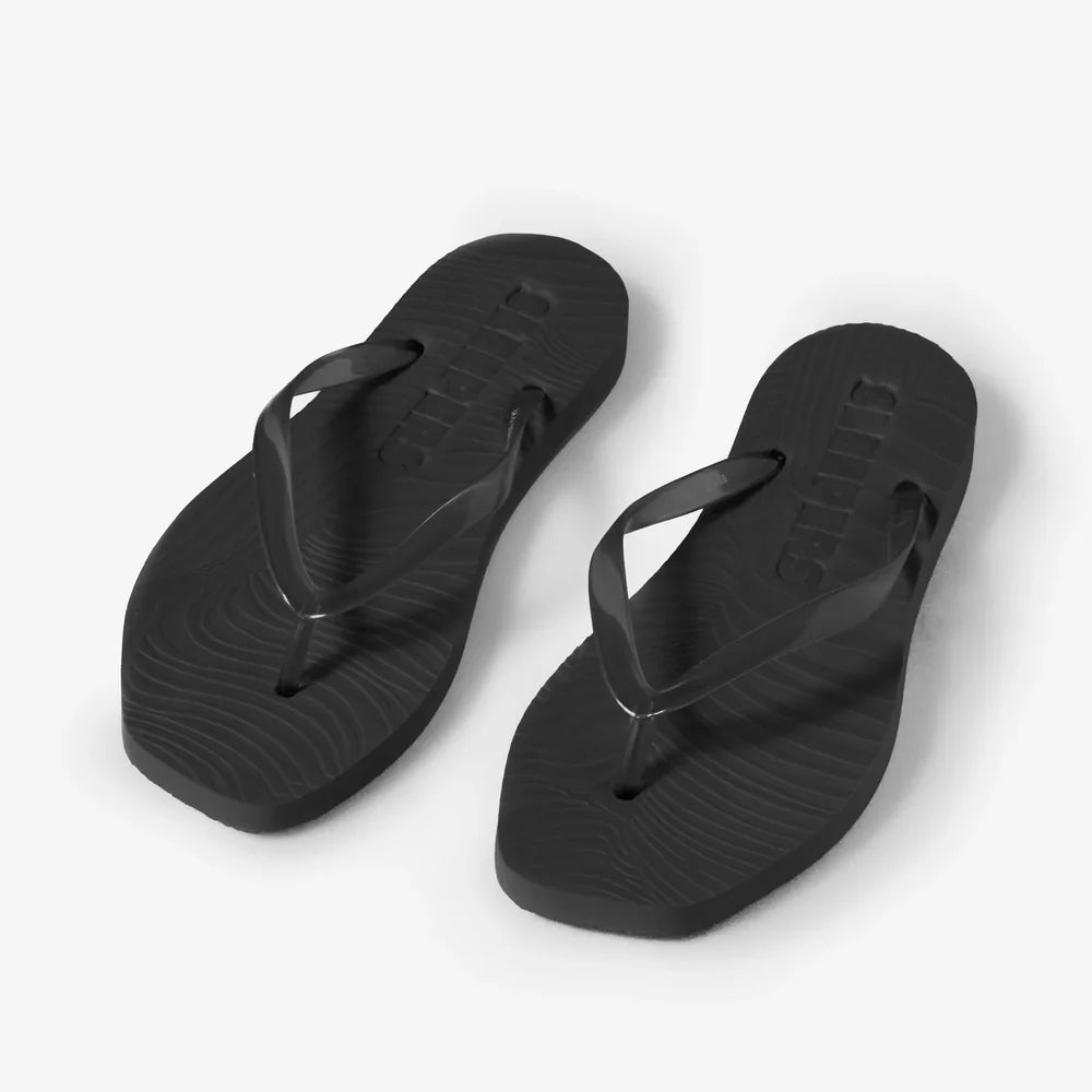 Sleepers Tapered Black Transparent