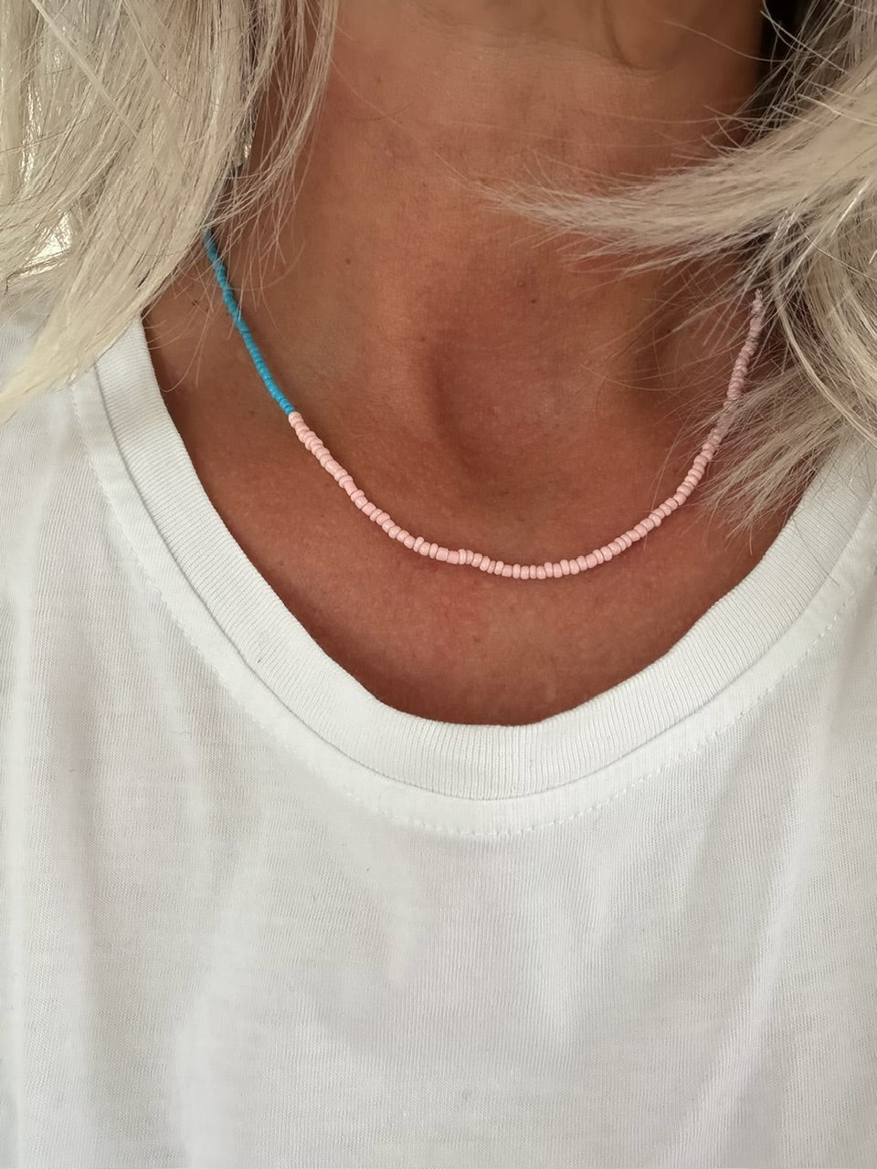 AnnaVii Ana 1005-1006 Rosa/Turquoise