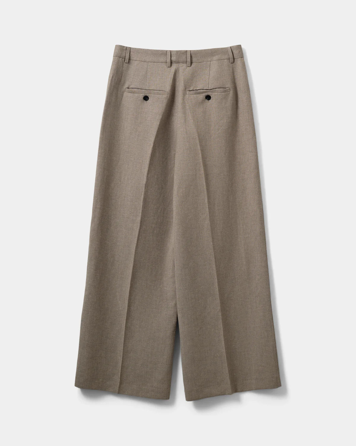 Sofie Schnoor Izrasw Linen Mix Trousers Dark Sand