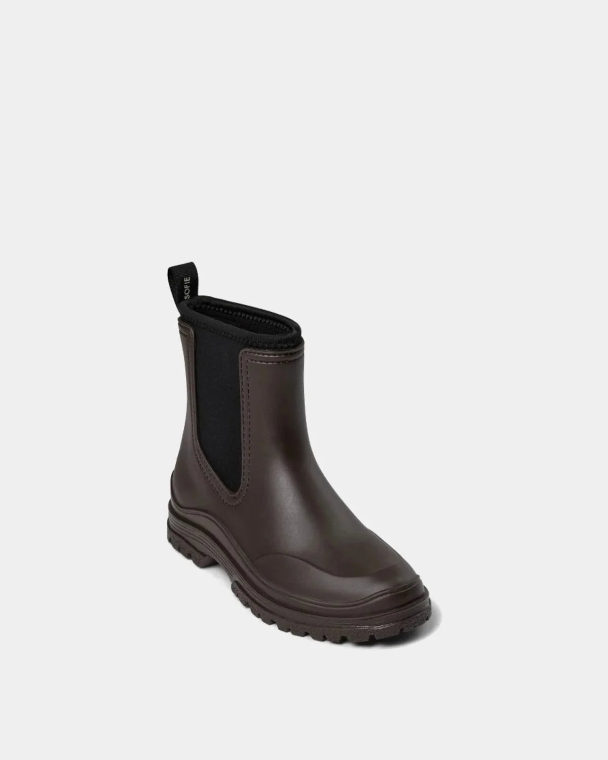 Sofie Schnoor JodieSW Rubber Boot W. Lining Intense Brown