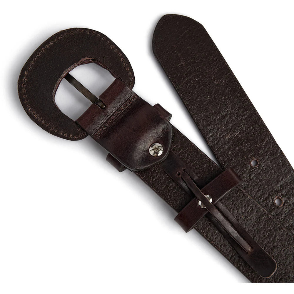 Depeche Jeans Belt 156166 Dark Brown