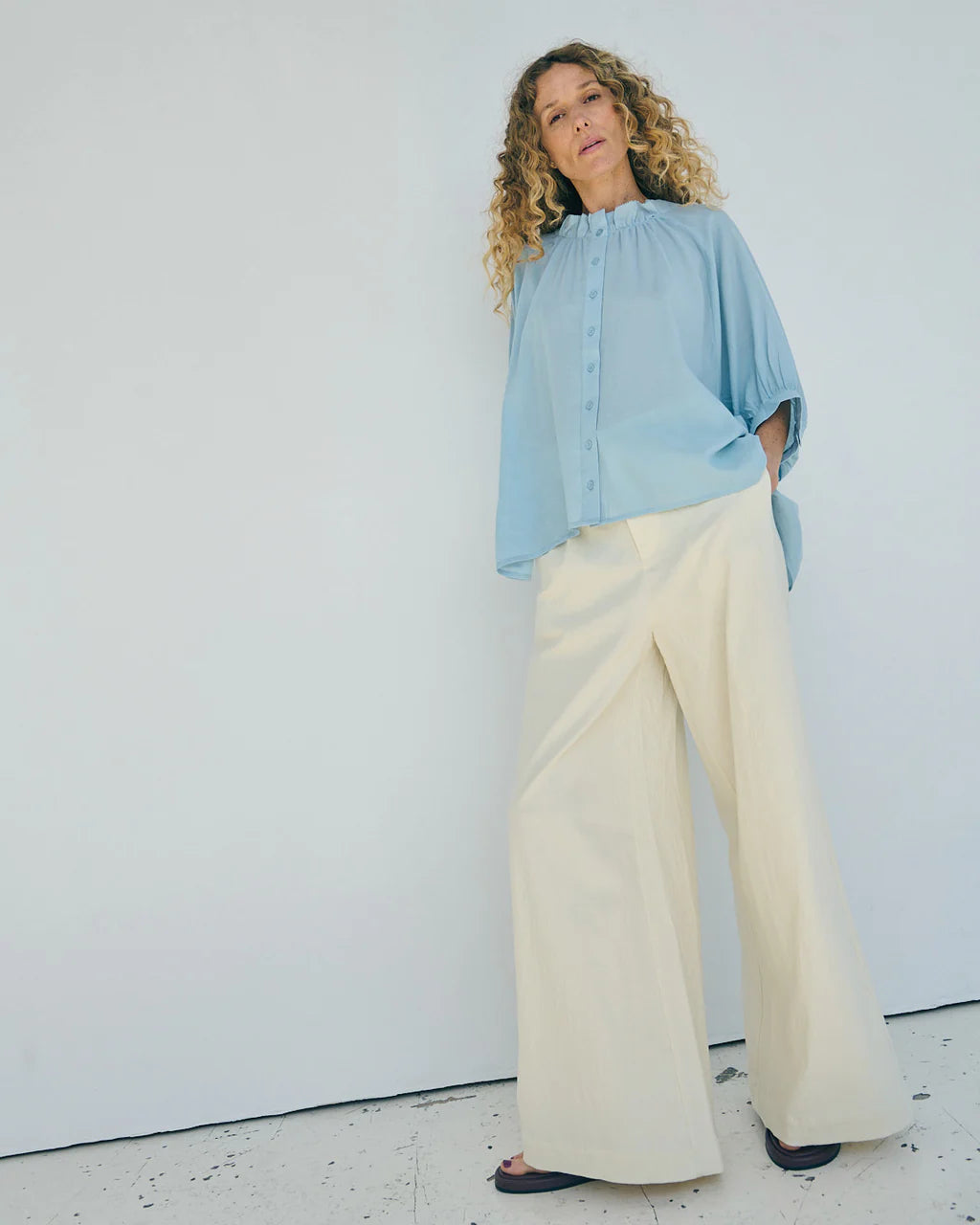 La Rouge Lea Shirt LR1813 Light Blue