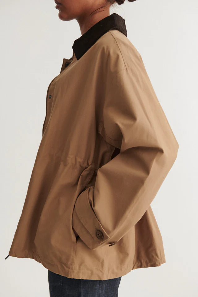 Basic Apparel Lin Jacket Sepia Tint