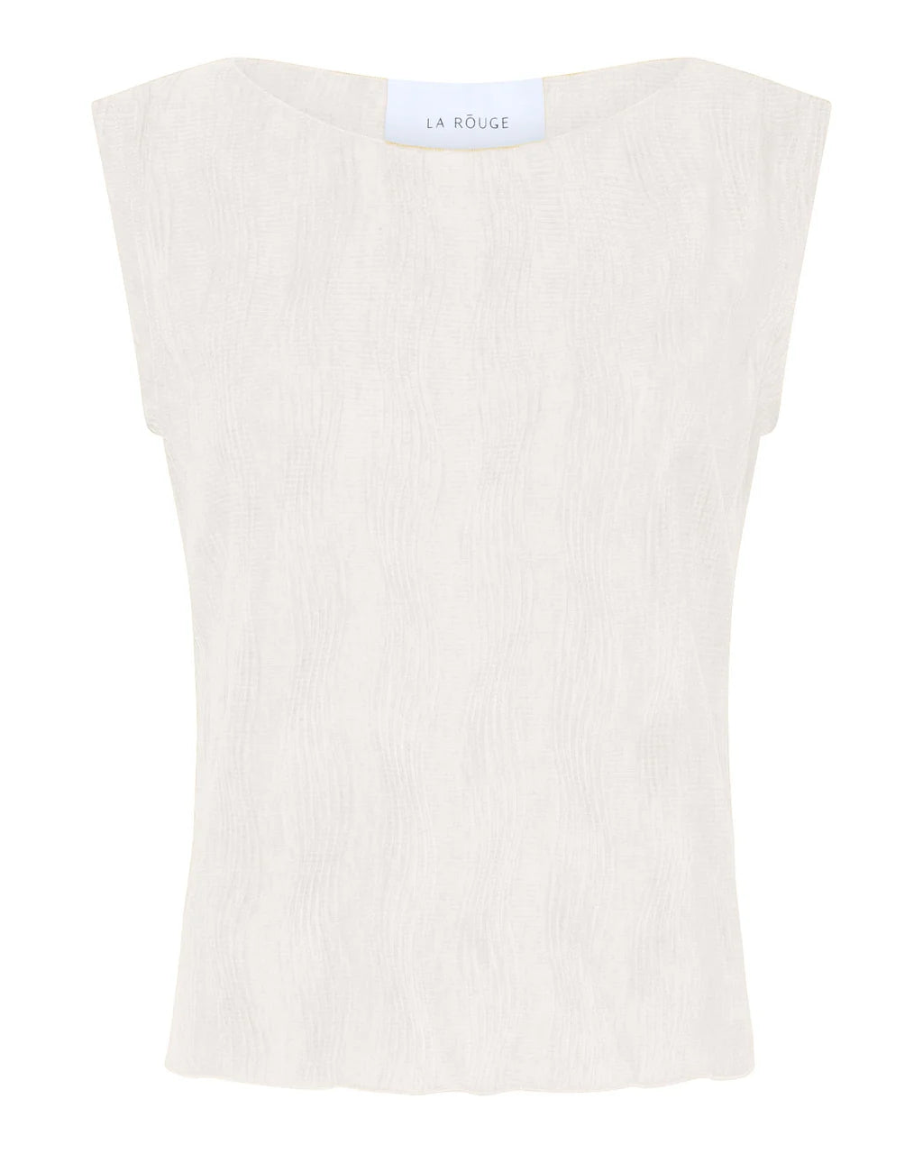 La Rouge Luna Top Off White