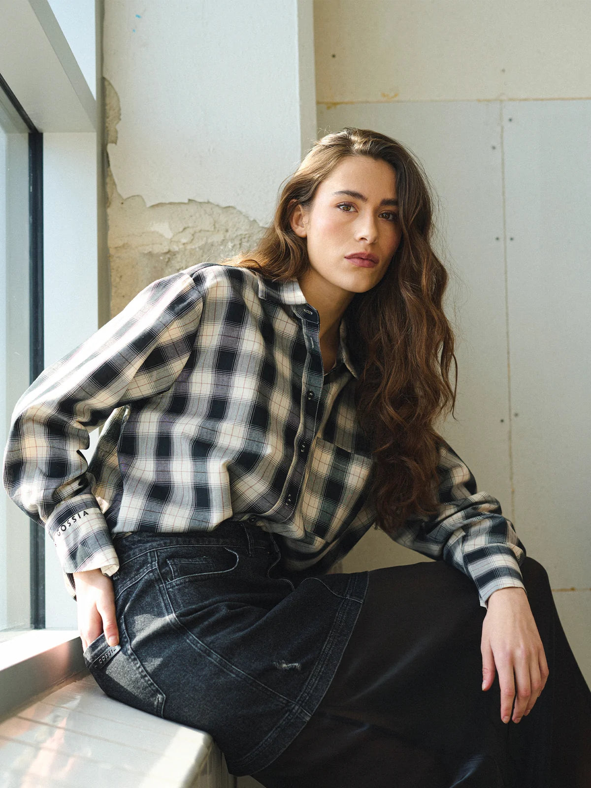 Gossia PipiGO Shirt G3175 Black Checks