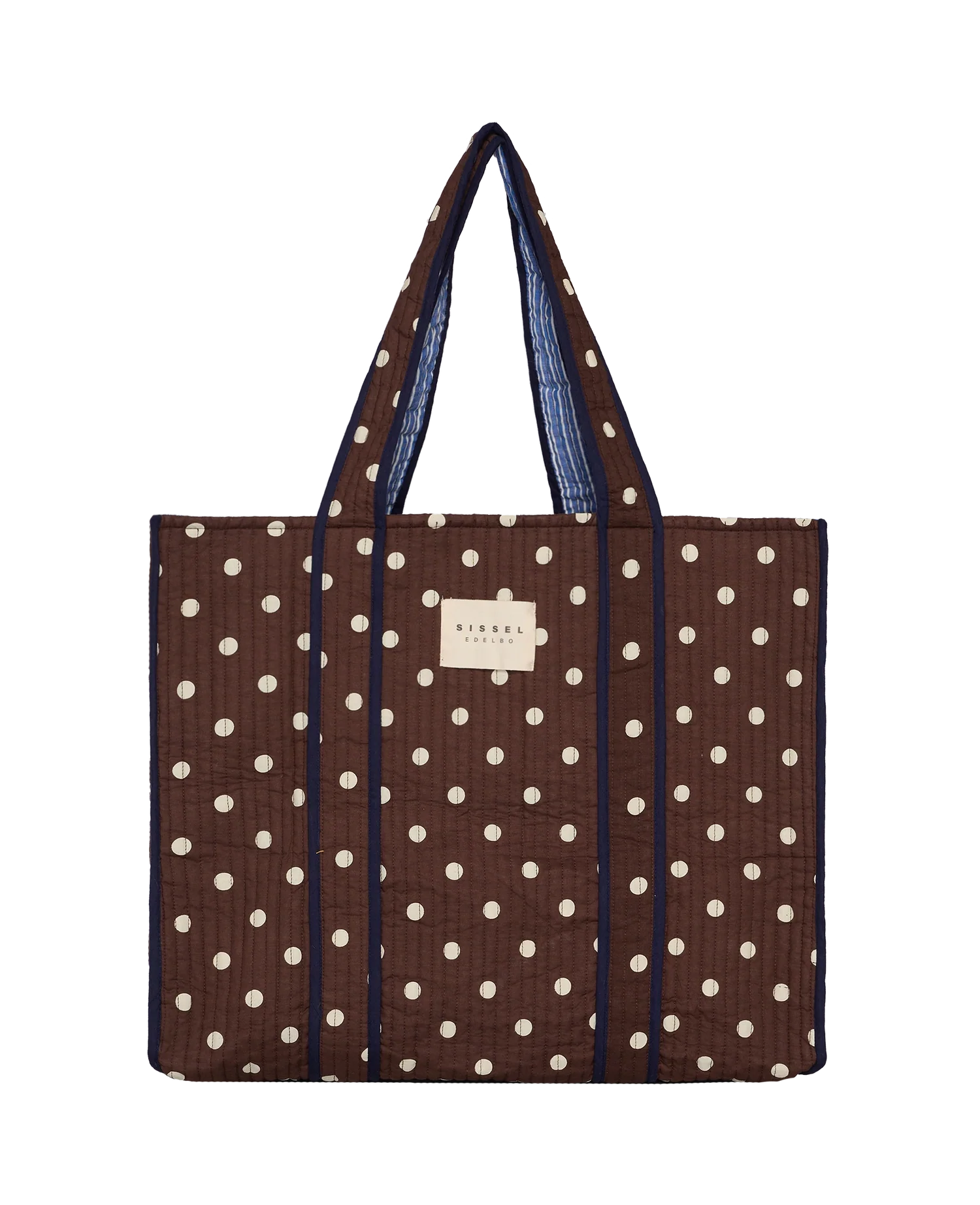 Sissel Edelbo Pricilla Bag Organic Cotton Dot Brown