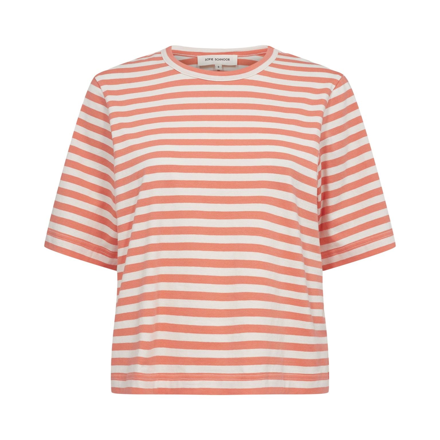 Sofie Schnoor T-Shirt Coral Striped
