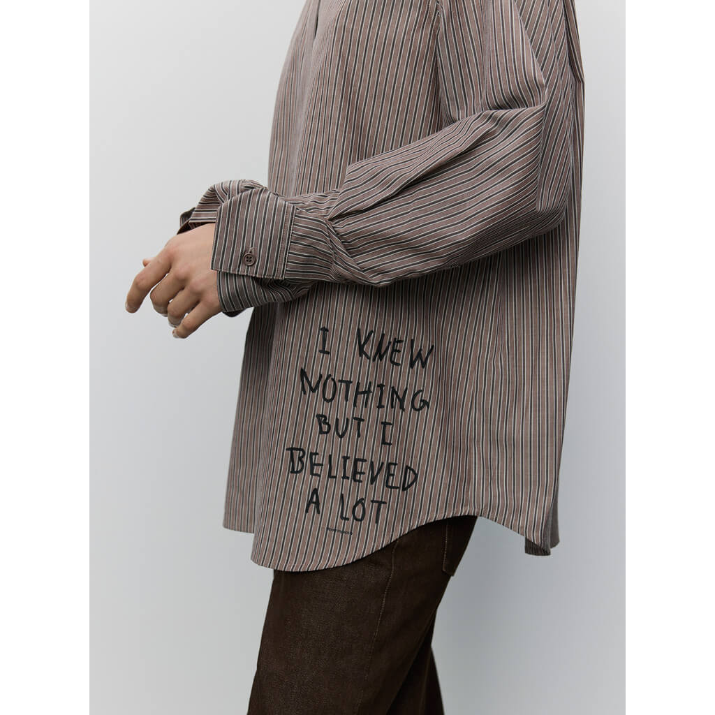 Sofie Schnoor AbbySW Moomin Shirt Brown Striped