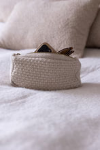By Lohn Petra Knitted Clutch 22x11x5cm Beige Melange