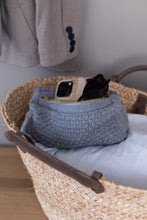 By Lohn Petra Knitted Clutch 22x11x5cm Grey Melange
