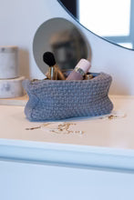 By Lohn Petra Knitted Clutch 22x11x5cm Grey Melange