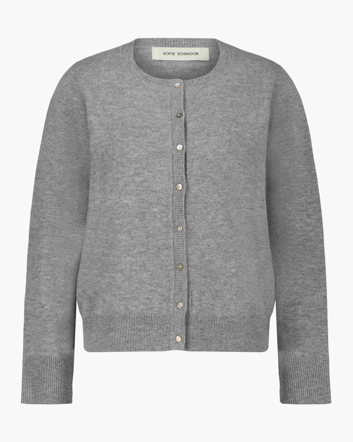 Sofie Schnoor Cardigan Grey Melange – KantByK