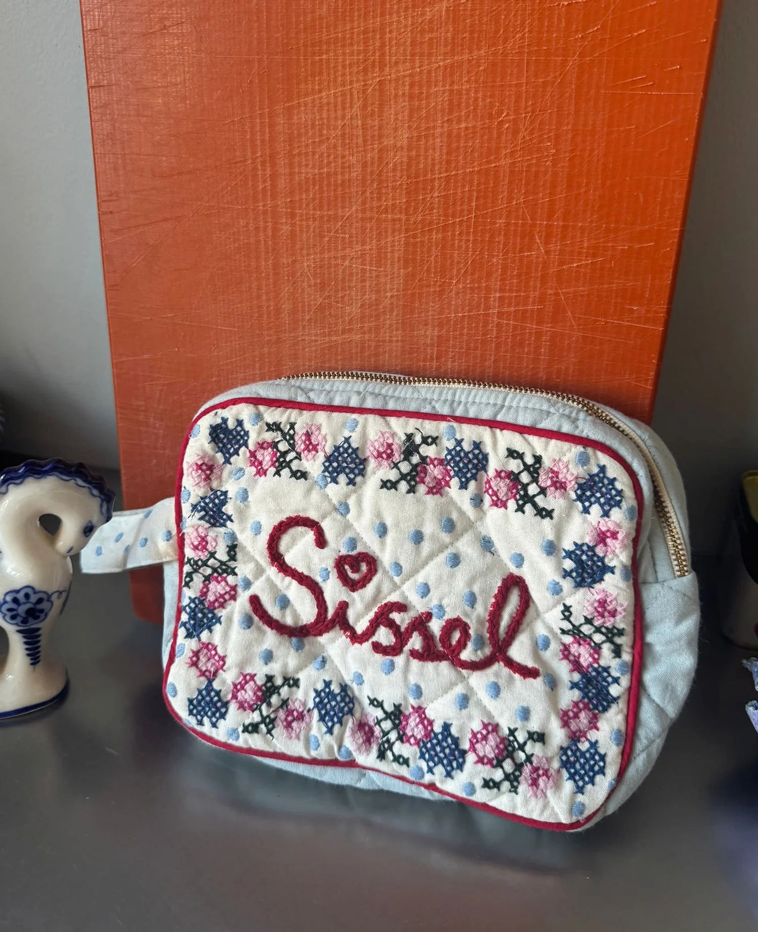 Sissel Edelbo Yara Cosmetic Bag Baby Blue