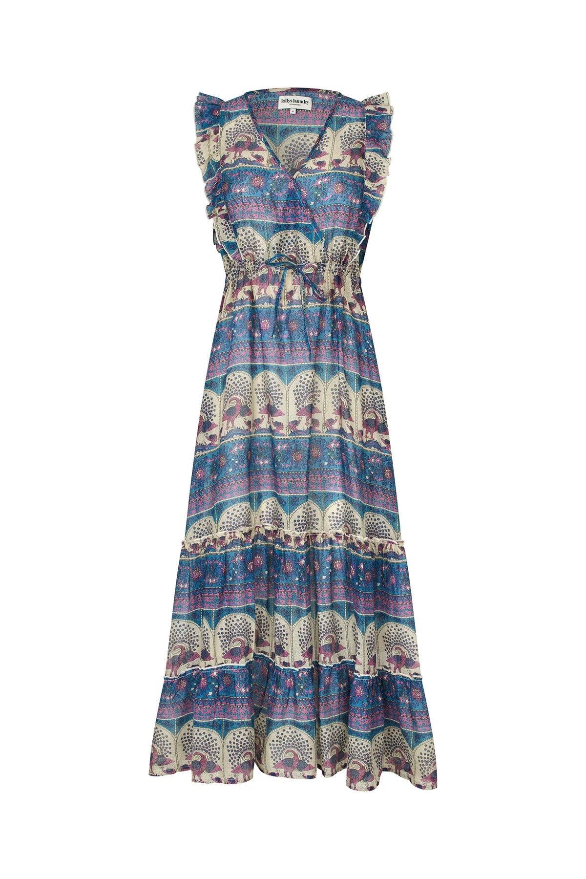 Lollys Laundry SamoLL Midi Dress Blue