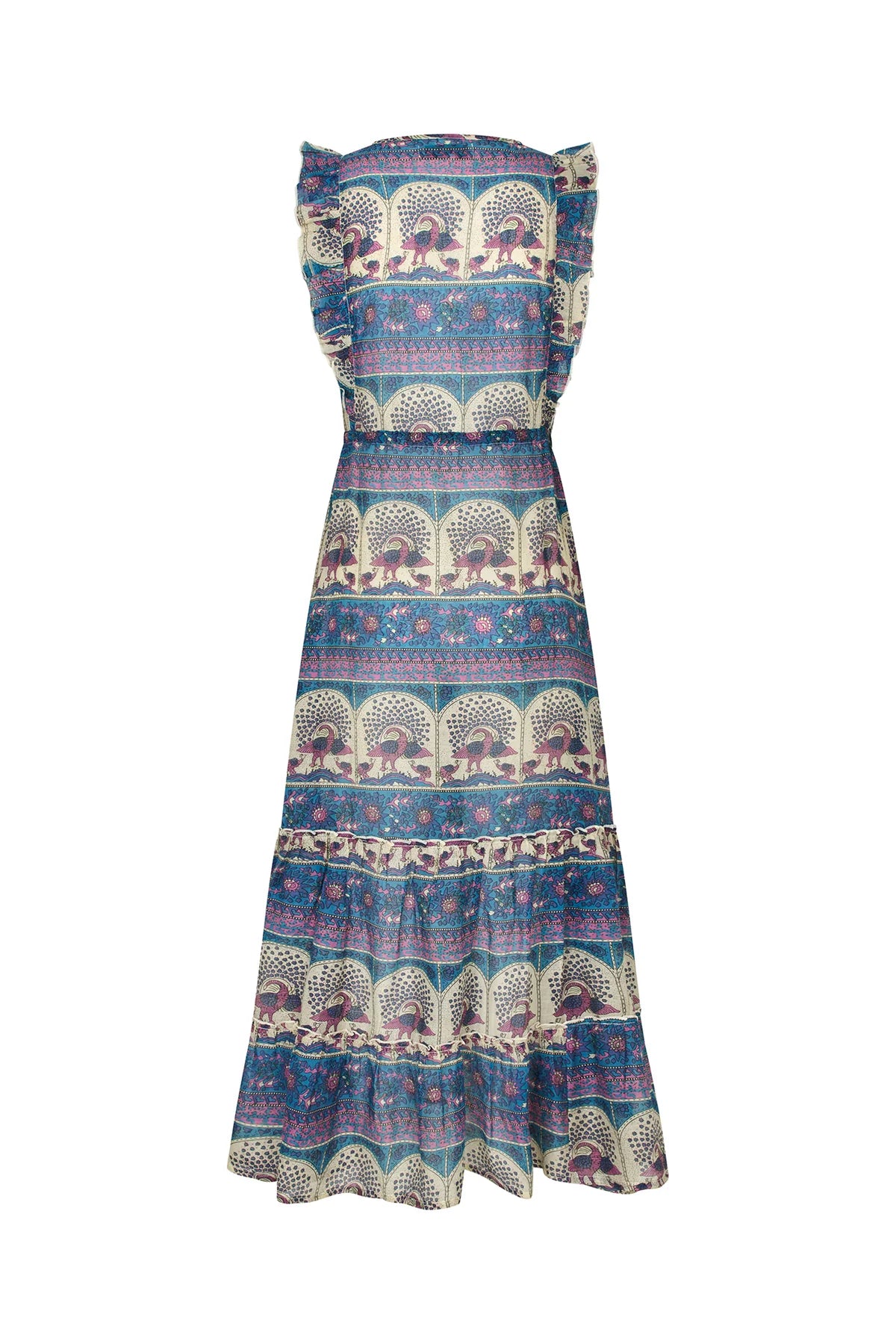 Lollys Laundry SamoLL Midi Dress Blue
