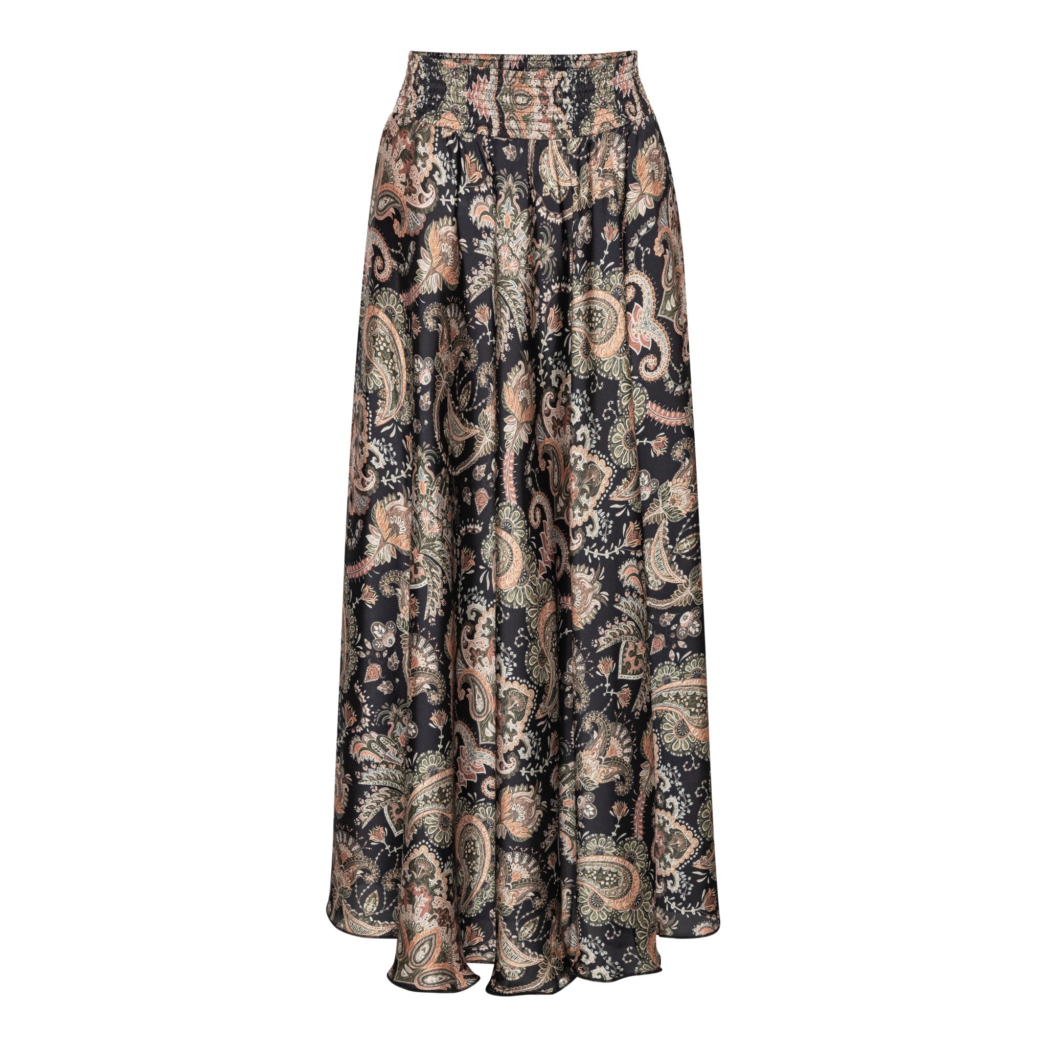 Karmamia Savannah Skirt Khaki Paisley