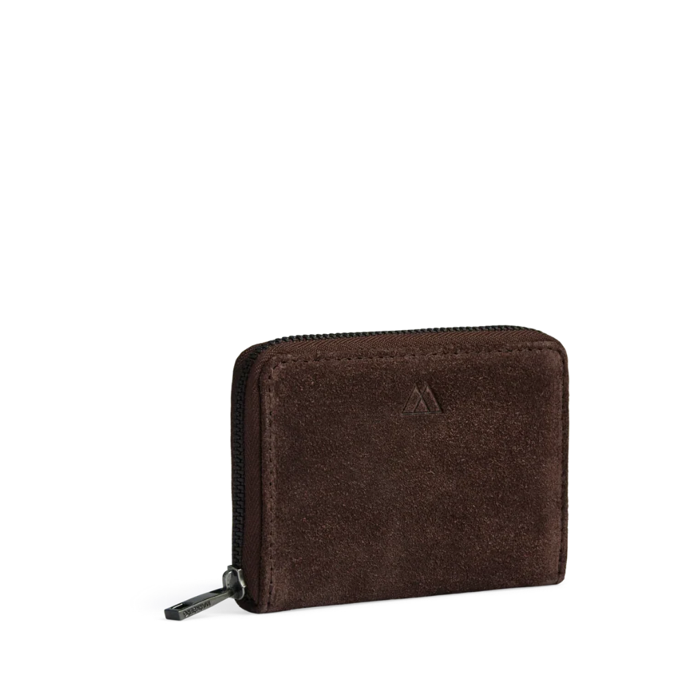 Markberg SelmaMBG Wallet Suede Dark Brown