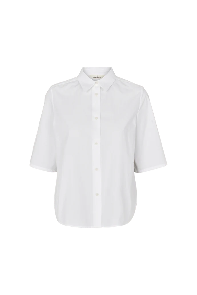 Basic Apparel Silje SS Shirt 423 Bright White