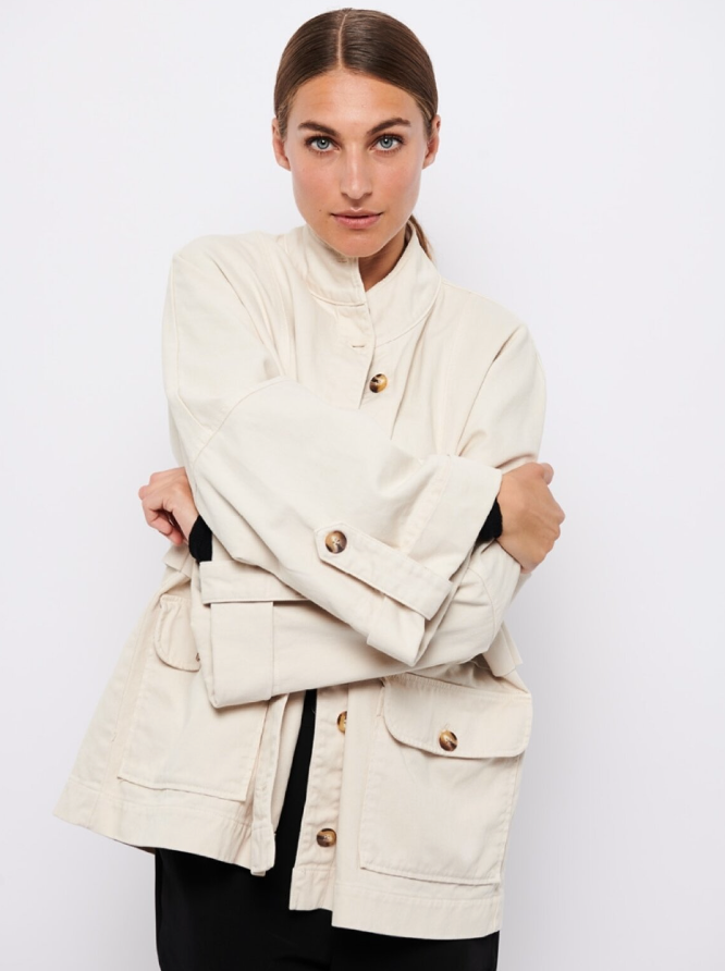 La Rouge Louise Short Jacket Ivory