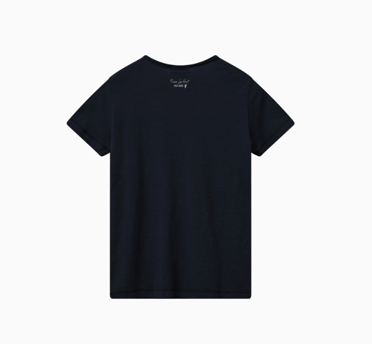 Mos Mosh MMAstin Basic Tee Salute Navy