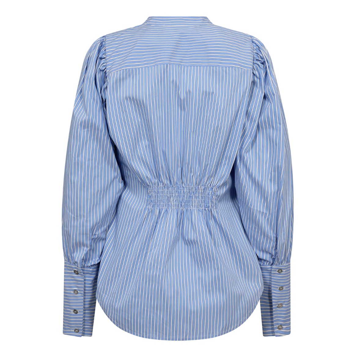 Co'couture AddieCC Stripe V-shirt Pale Blue