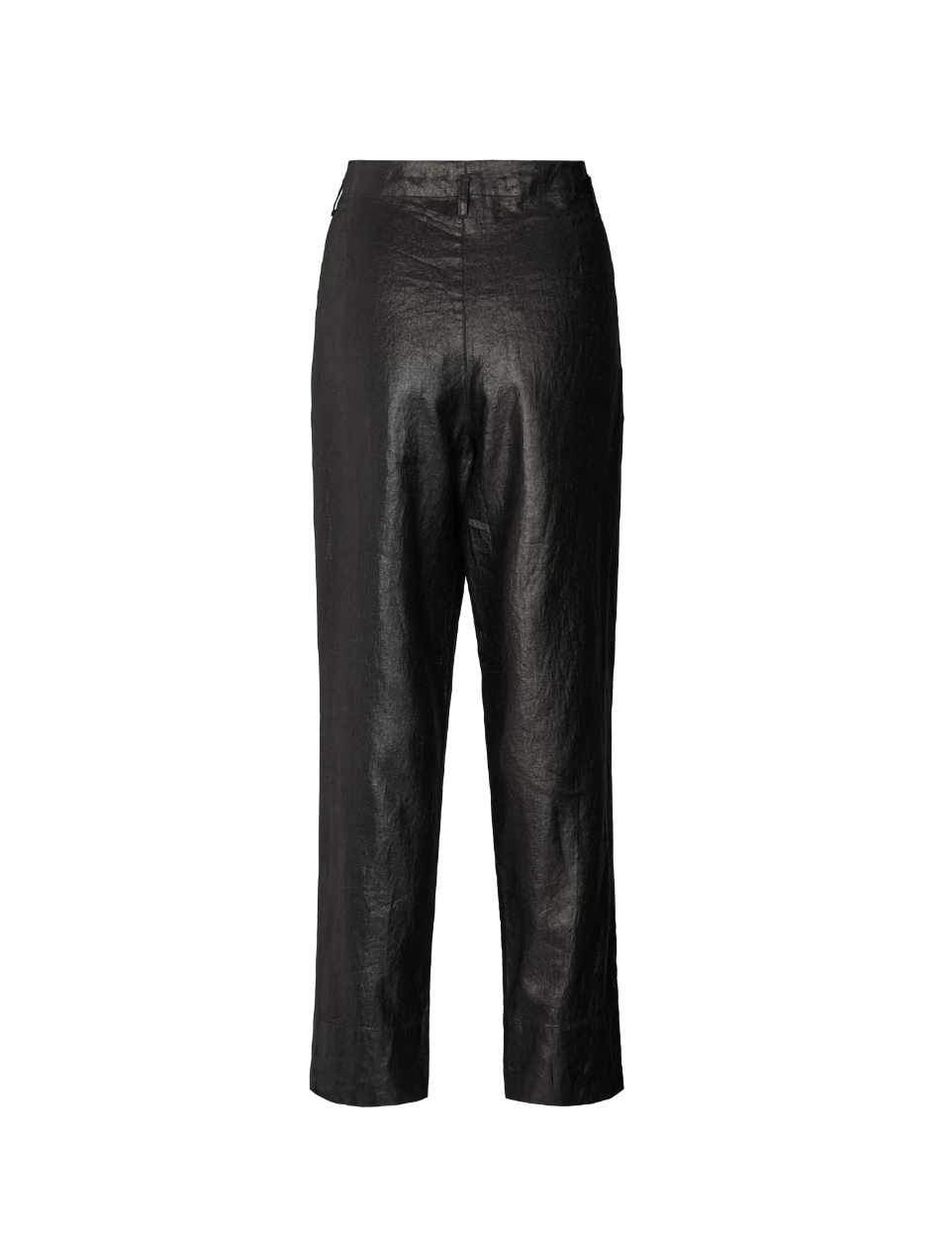 Rabens Saloner Glazed Pleat Pants Raina Black