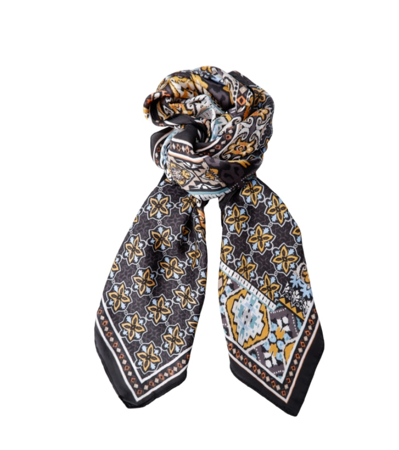 Black Colour BCCarson Mini Scarf Black