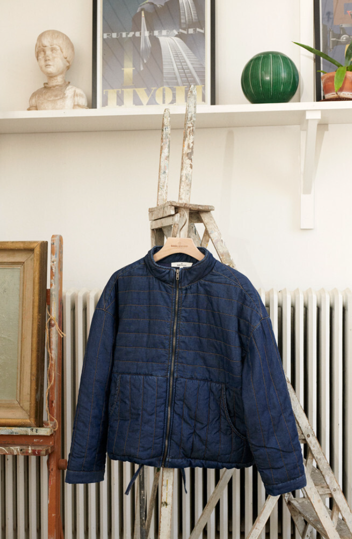 Basic Apparel Bine Jacket Mid Blue