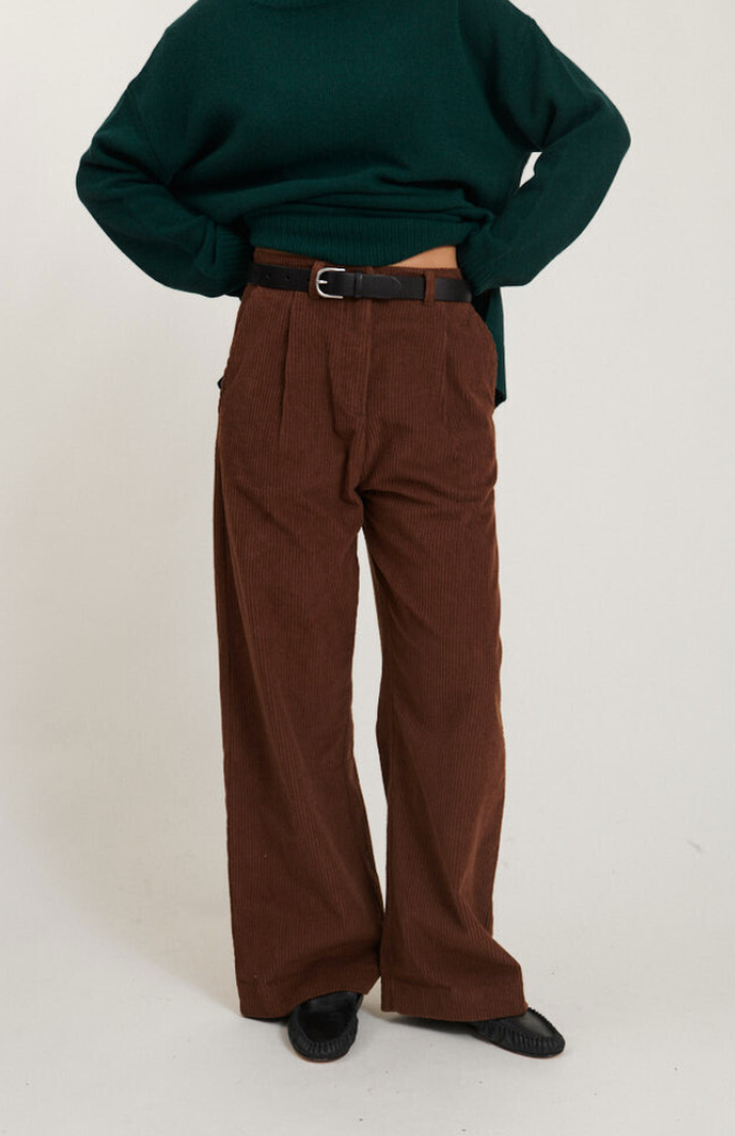 Basic Apparel Cherry Pants Bison