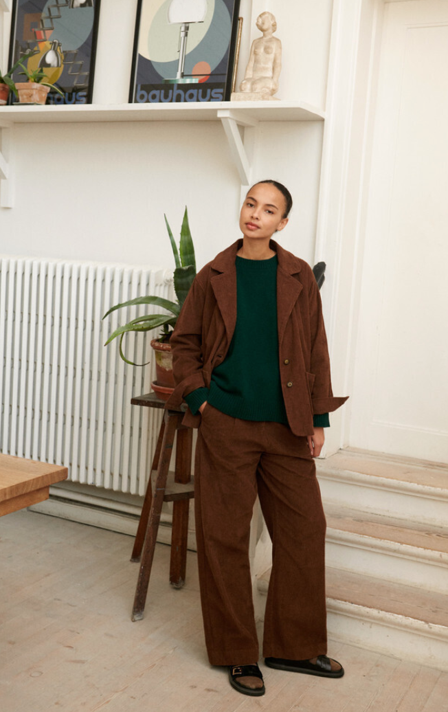 Basic Apparel Cherry Pants Bison