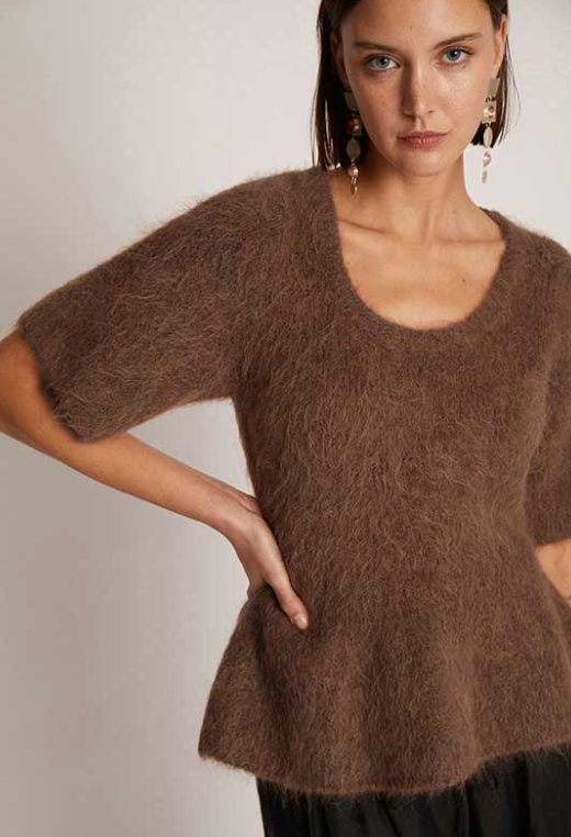 Munthe Taisa Knit Mocca