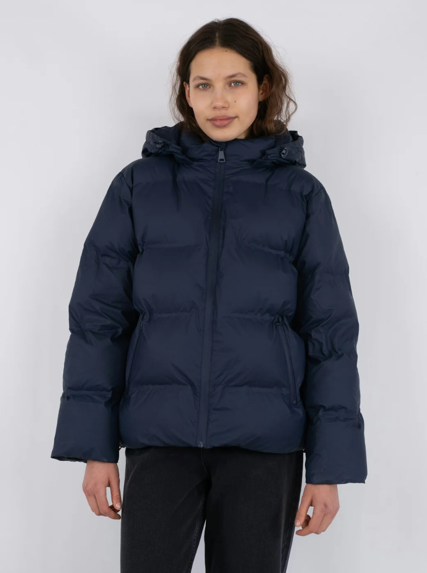 Neo Noir Fox C Puffer Jacket Navy