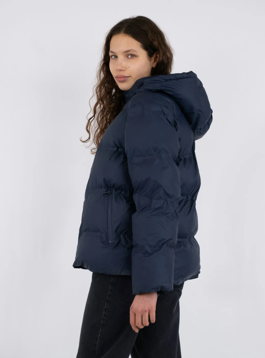 Neo Noir Fox C Puffer Jacket Navy