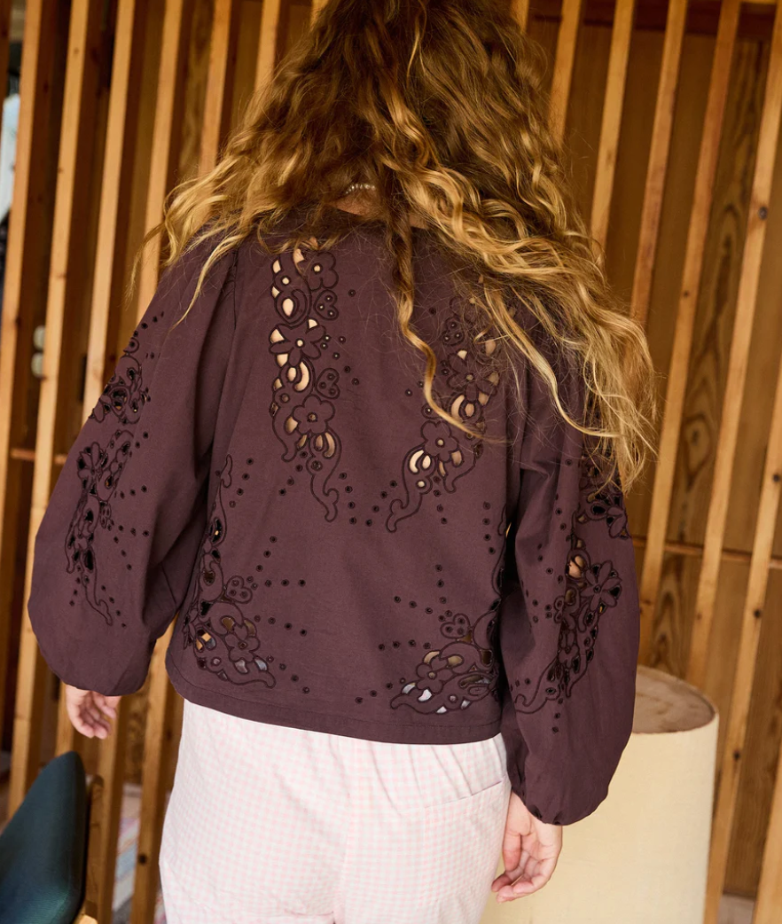 Sissel Edelbo Magdalena Top Seal Brown