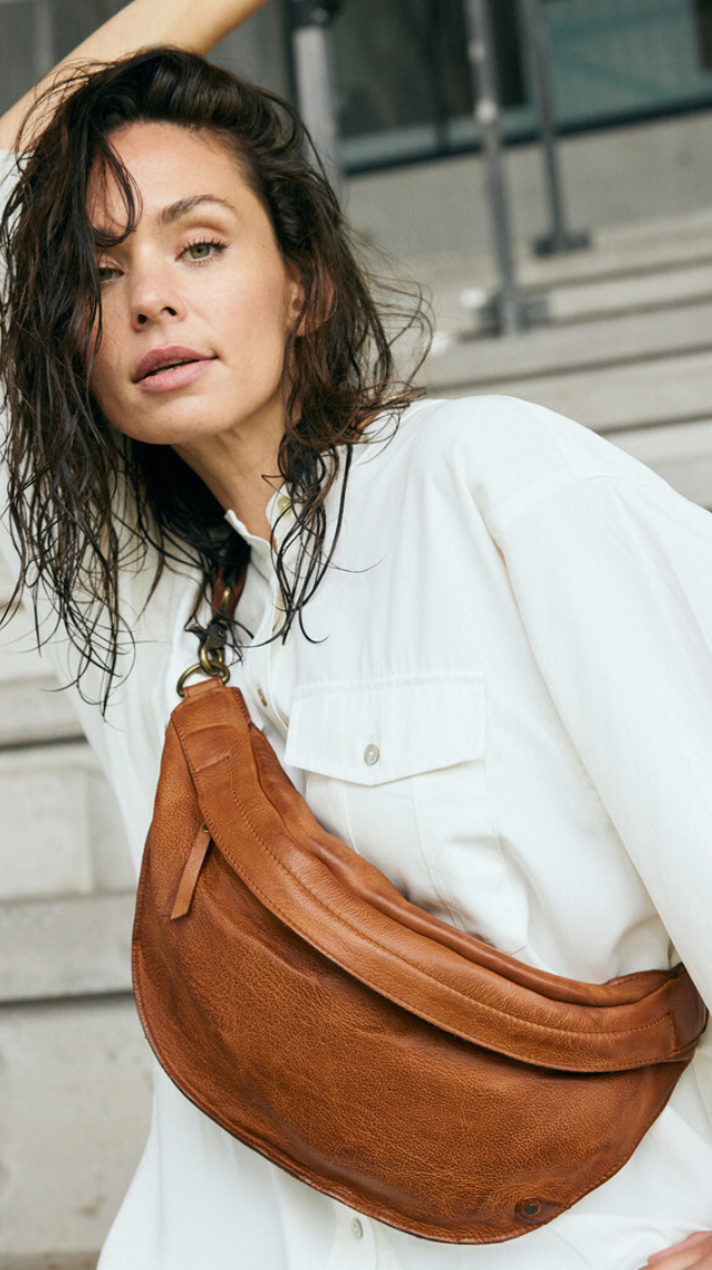 Depeche Bumbag 16216 Vintage Cognac