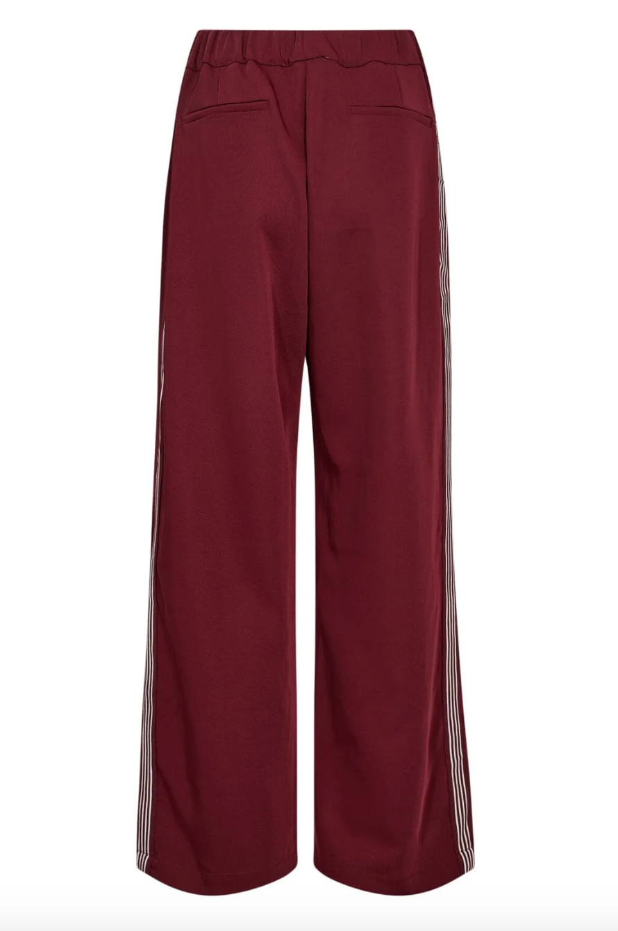 Co'Coture AminaCC Crease Pants 31460 Burgundy