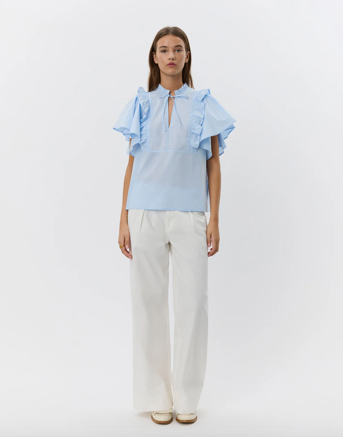 Sofie Schnoor Merlysw Blouse Light Blue