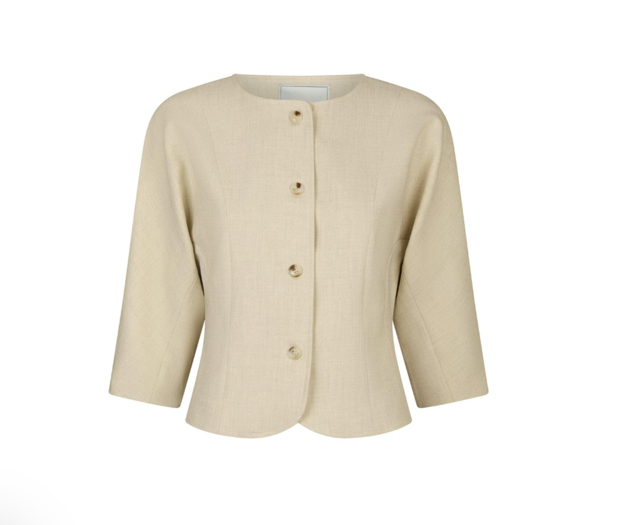 Neo Noir Mesto Melange Jacket 165442 Beige Melange