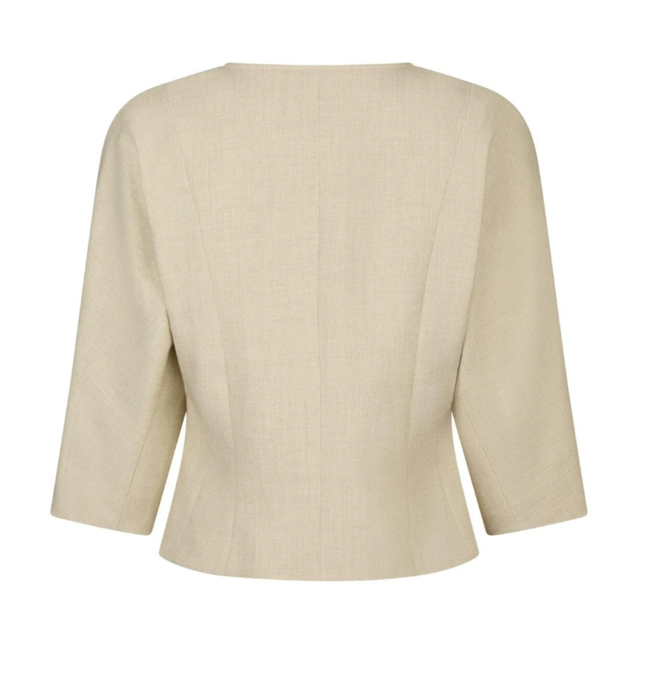 Neo Noir Mesto Melange Jacket 165442 Beige Melange