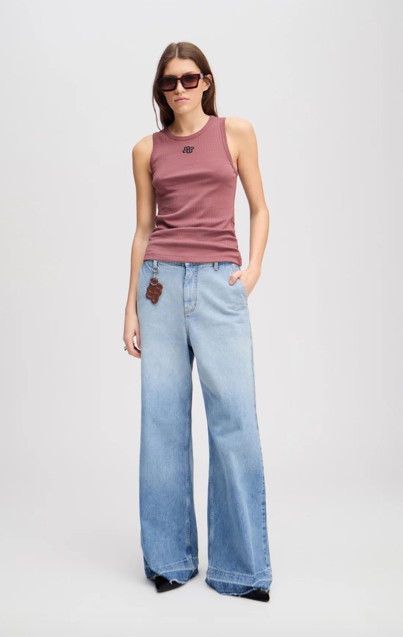 Munthe Tezza Top Bordeaux