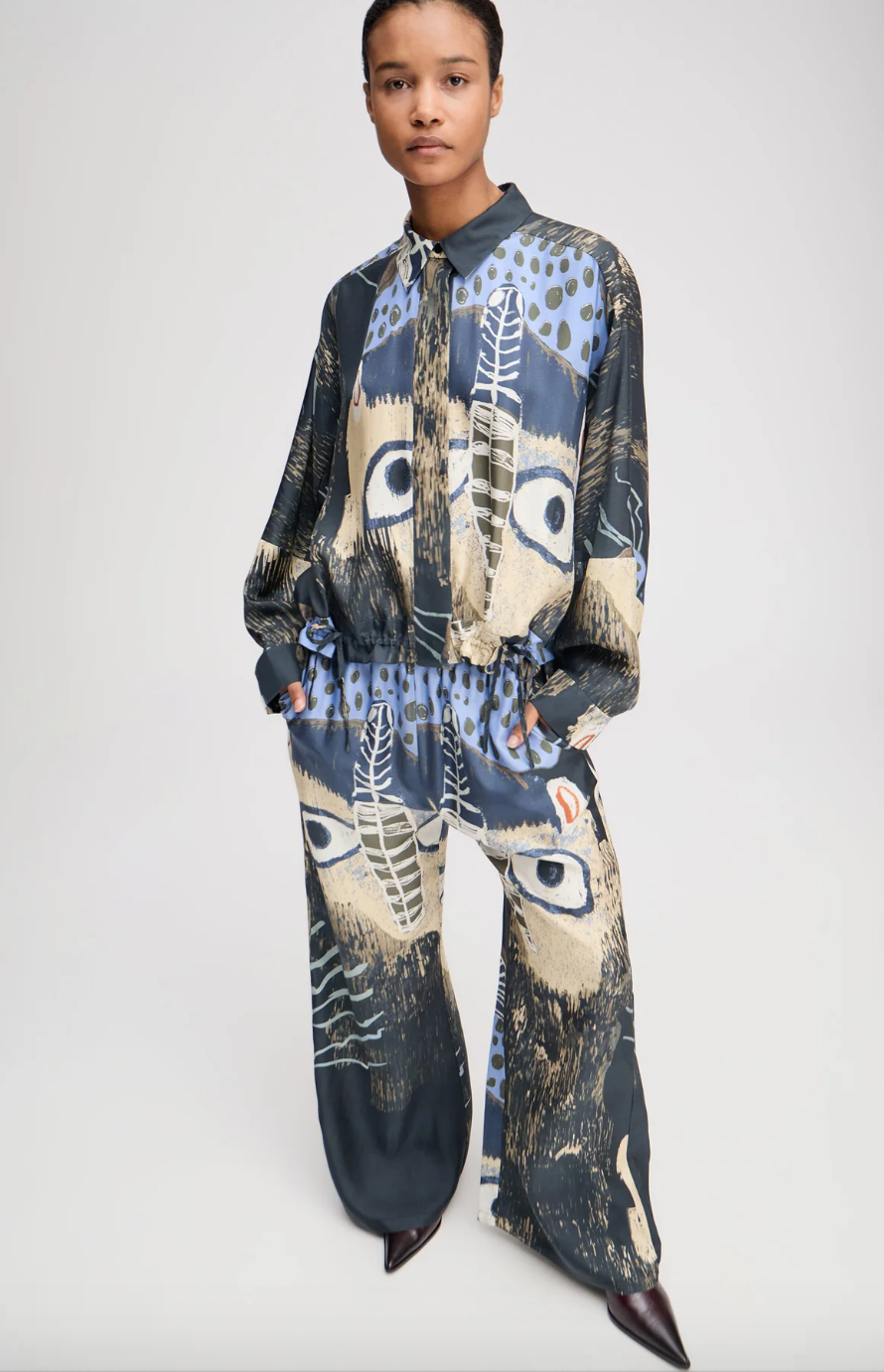 Munthe Loasta Shirt Print black