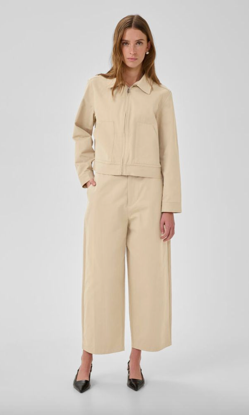 My Essential Wardrobe CindyMW Pant Feather Beige