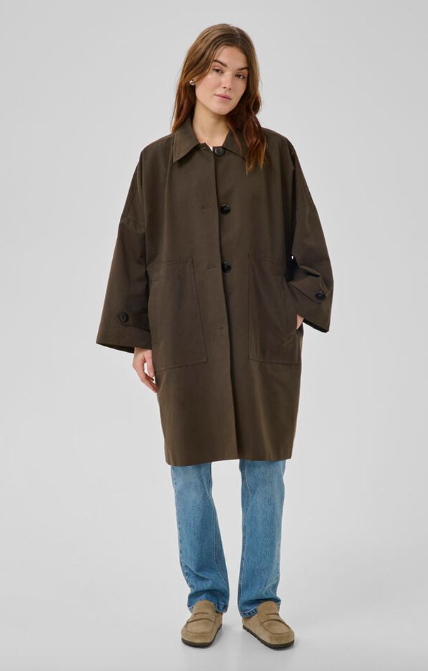 My Essential Wardrobe LyonMW OS Jacket Major Brown