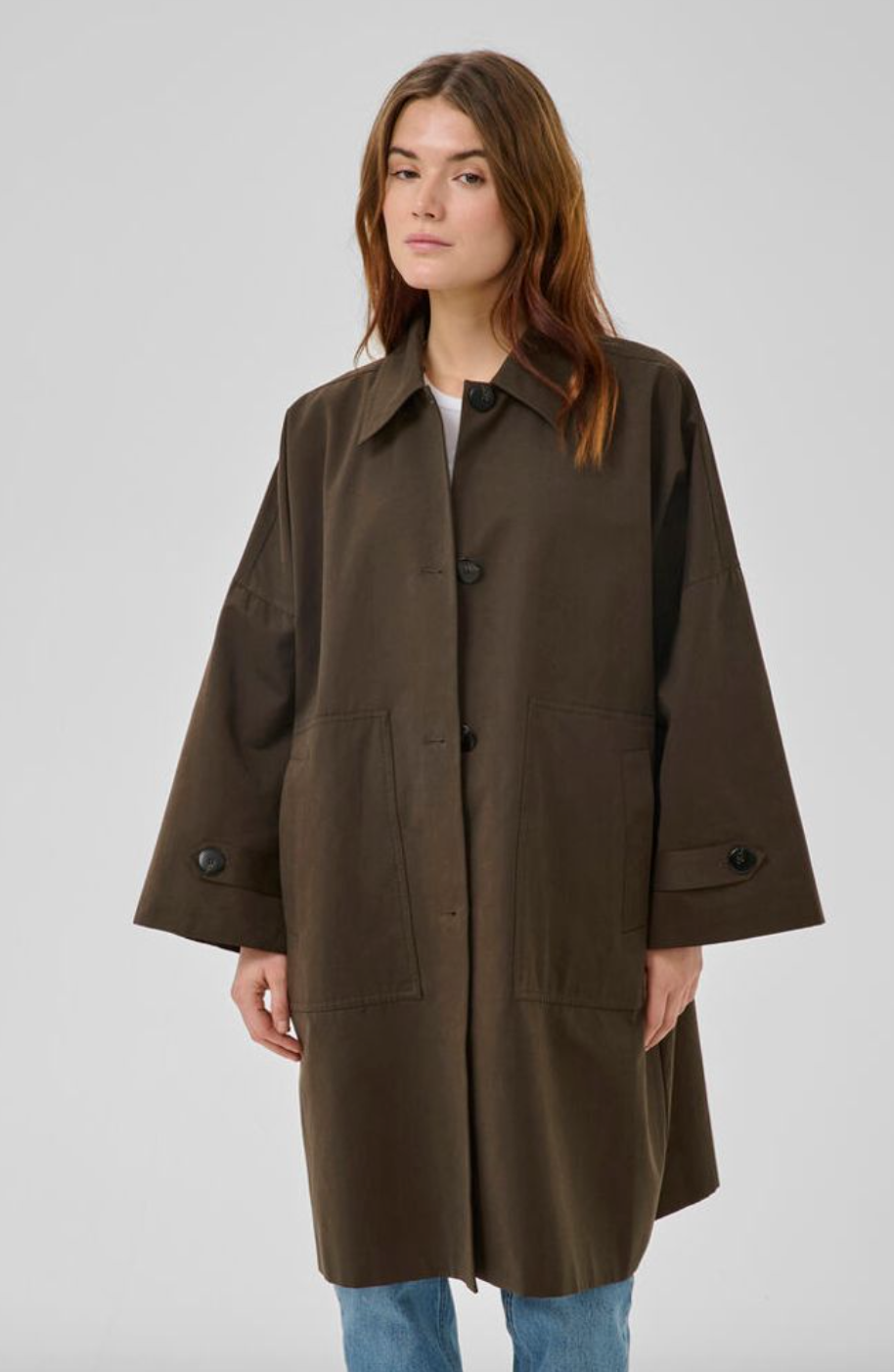 My Essential Wardrobe LyonMW OS Jacket Major Brown