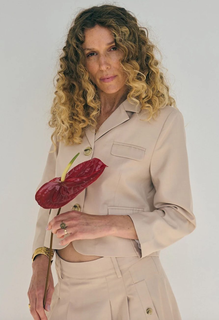 La Rouge Cara Blazer Sand