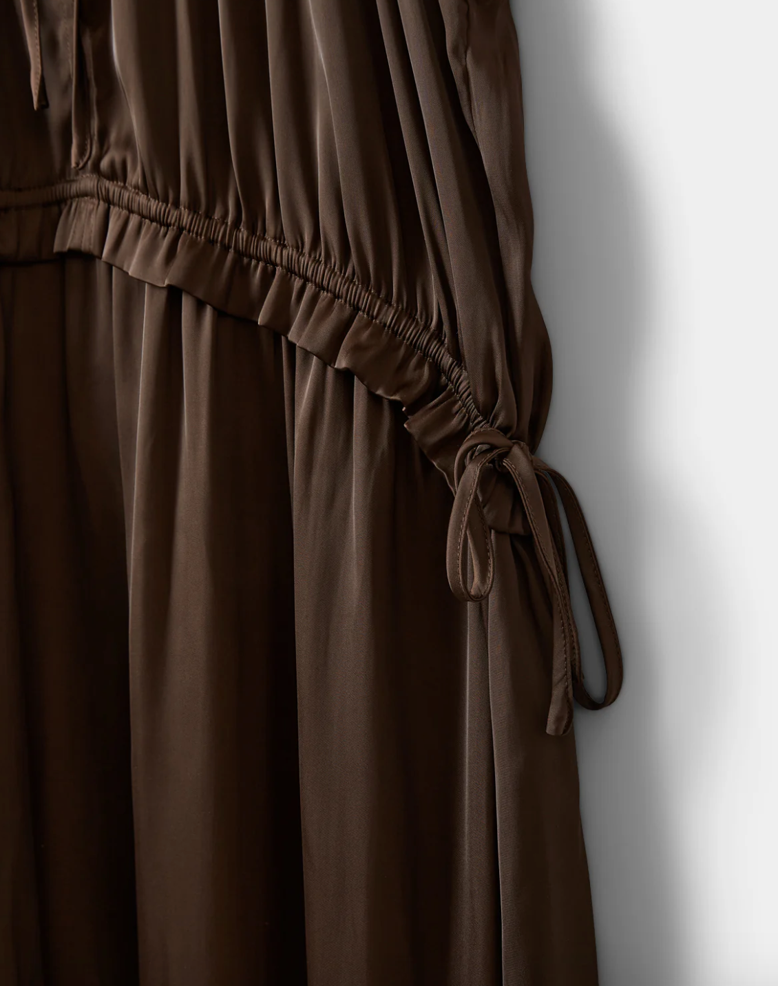 Sofie  Schnoor Mel SW Halter Neck Maxi Dress Intens Brown