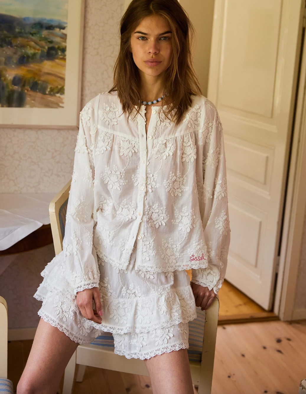 Sissel Edelbo Delphine Top Off White