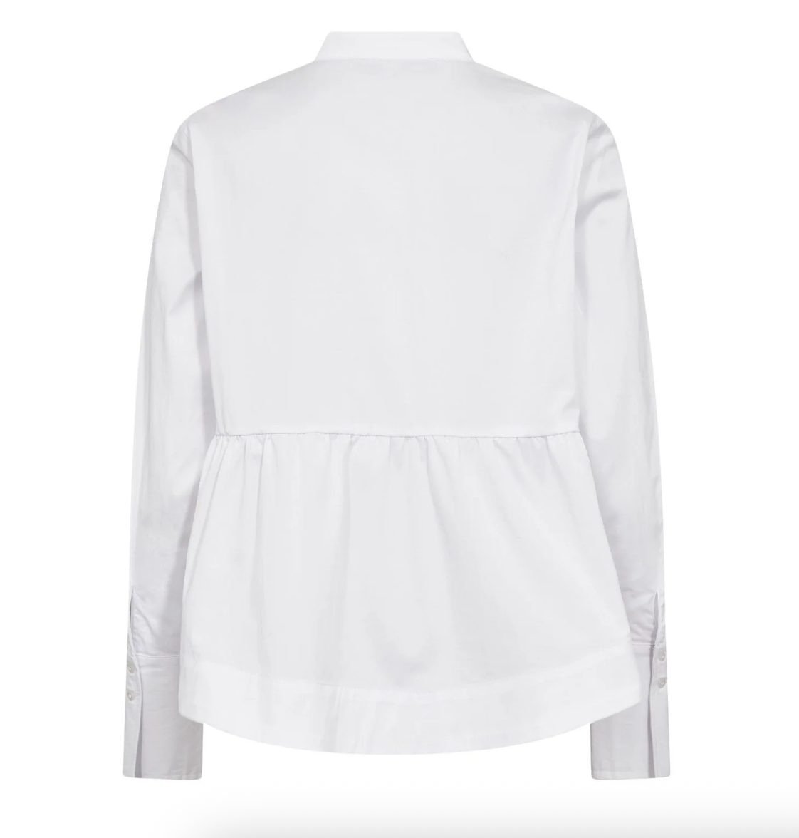 Co'Couture PoppyCC LS Flare Blouse 500025 White